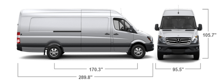 Cargo Van Dimensions